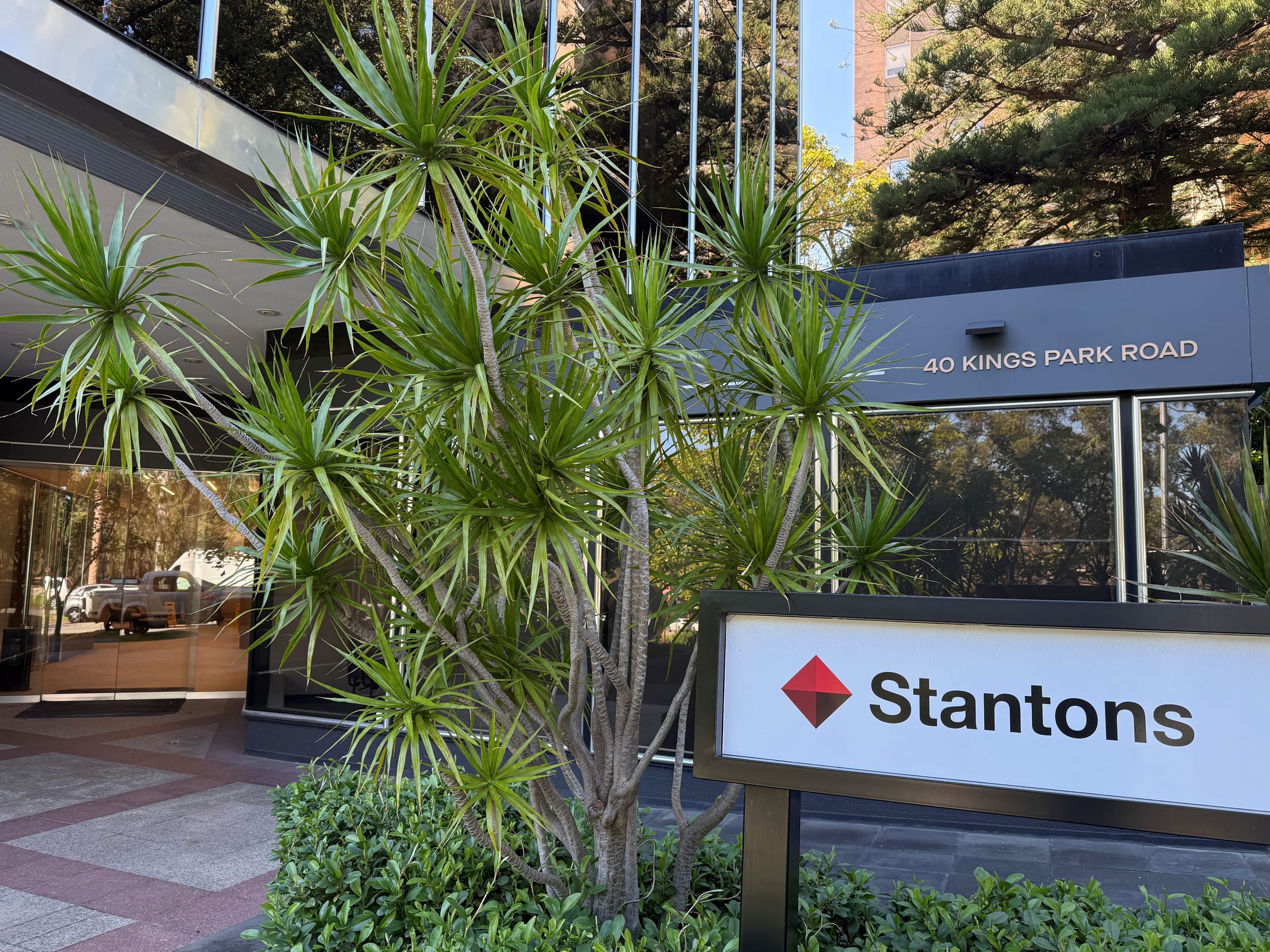 Stantons office at 40 Kings Park Road